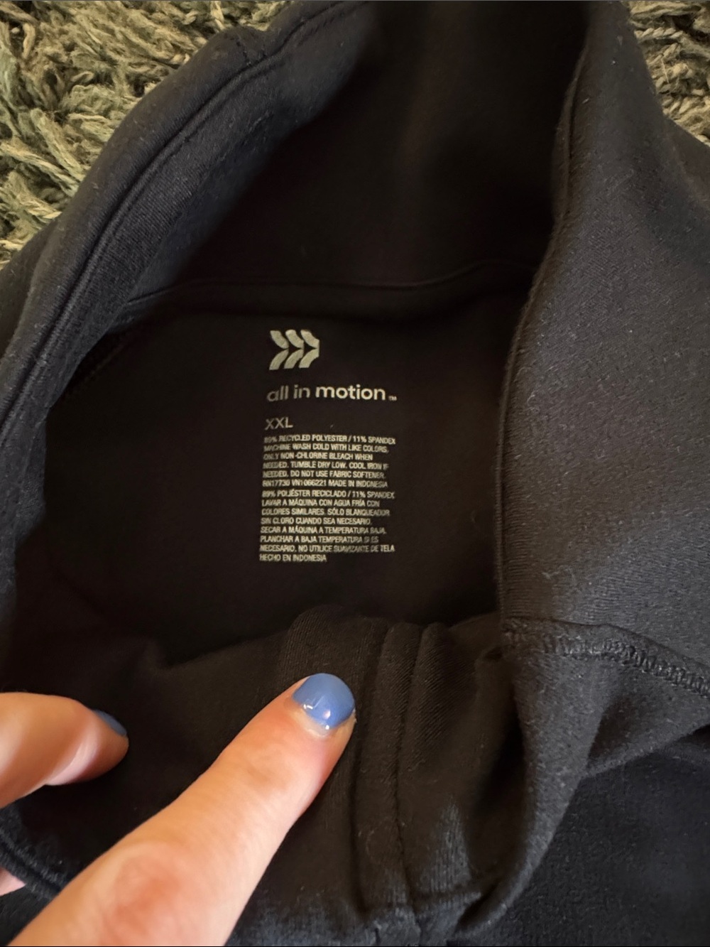 all in motion Black Full-Zip Women's Jacket - Picture 3 of 3